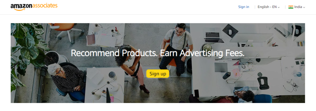 Affiliate Marketing kiya hai