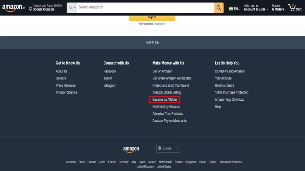 affiliate marketing