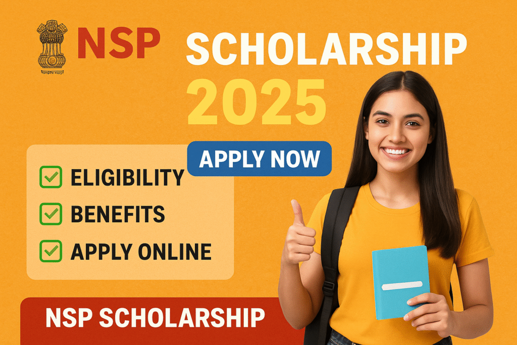 NSP Scholarship 2025: Eligibility, Benefits & Online Application Process