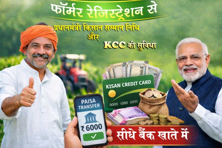 Farmer Registry 2026 : फार्मर रजिस्ट्री से पीएम किसान सम्मान निधि और KCC की सुविधाएं पाएं सीधे खाते में । सभी जानकारियाँ यहाँ देखे।