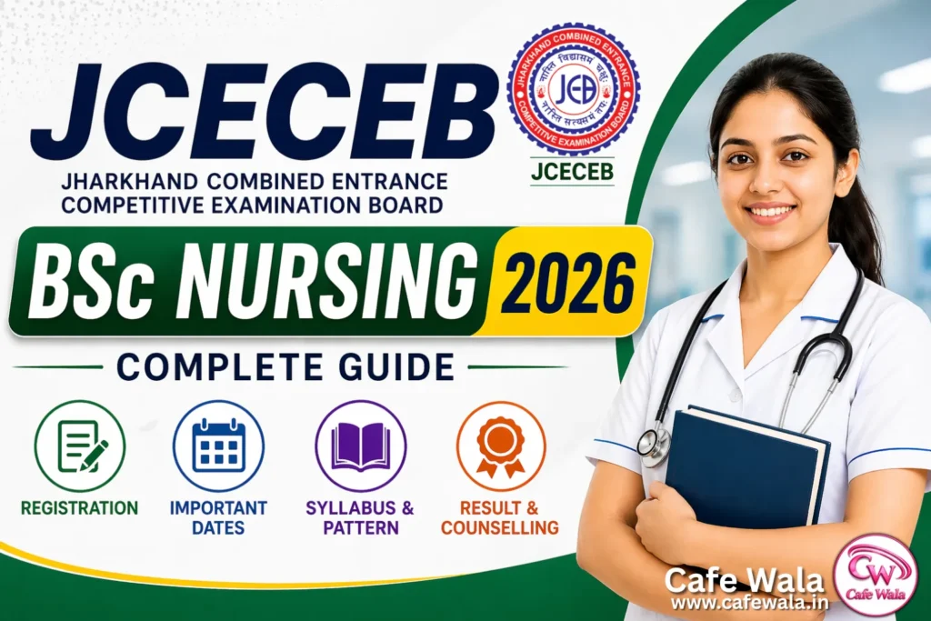 JCECEB BSc Nursing 2026 : Best Career Opportunity