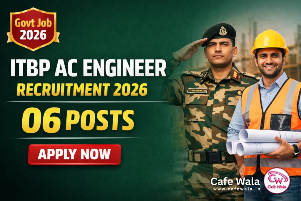 ITBP Assistant Commandant Engineer Recruitment 2026