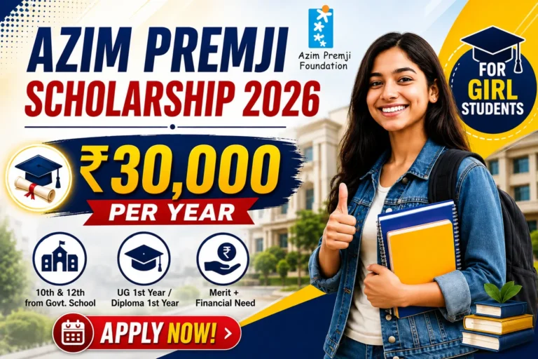 Azim Premji Scholarship 2026