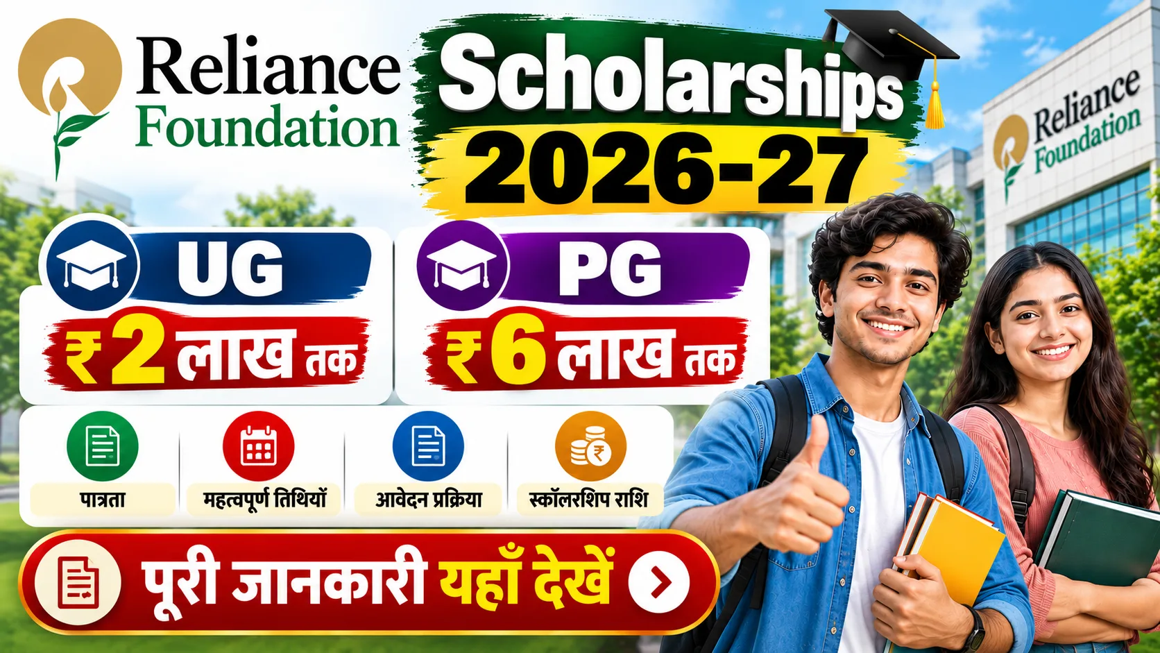 Reliance Foundation Scholarship