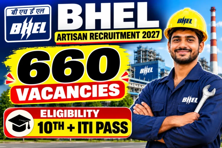 BHEL Artisan Recruitment 2027