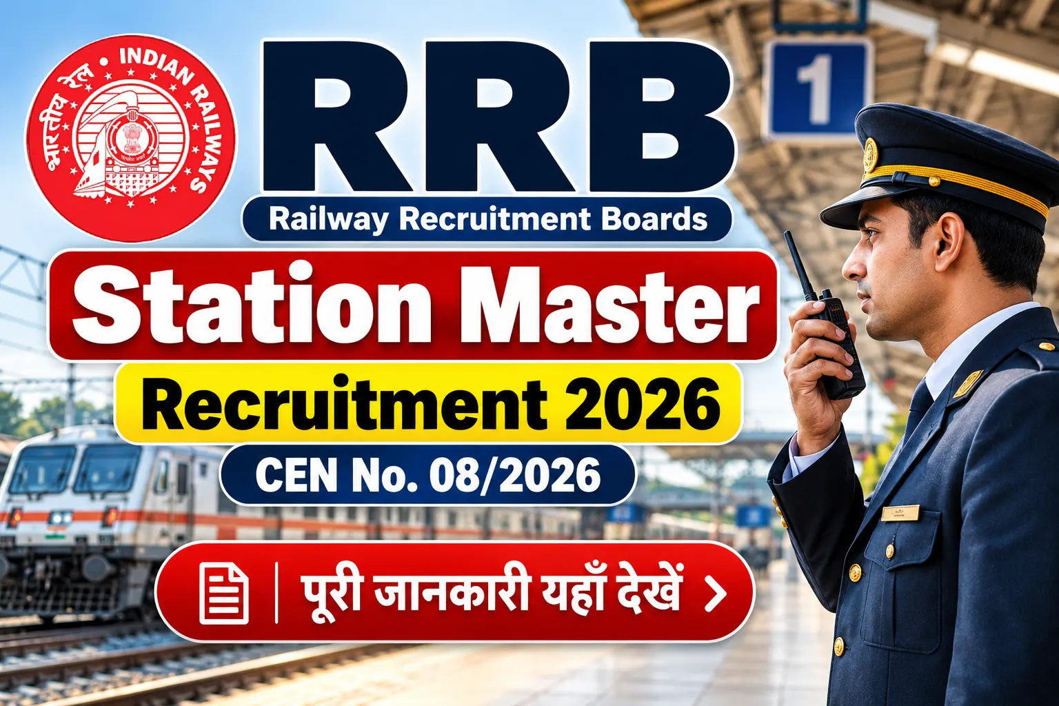 RRB Station Master Recruitment 2026